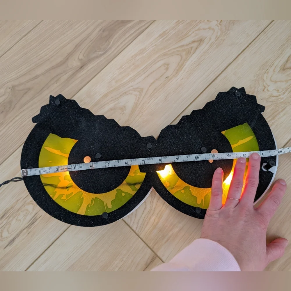 Colorful Halloween Owl Eye String Lights By Target